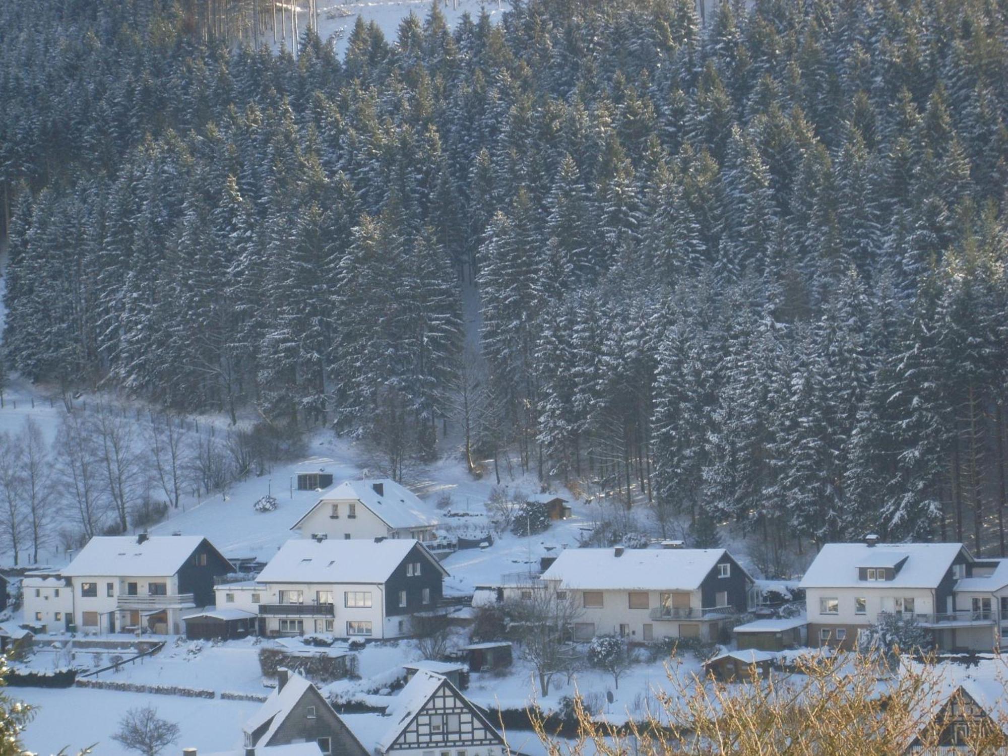 Ferienwohnung Am Waldrand シュマレンベルク エクステリア 写真